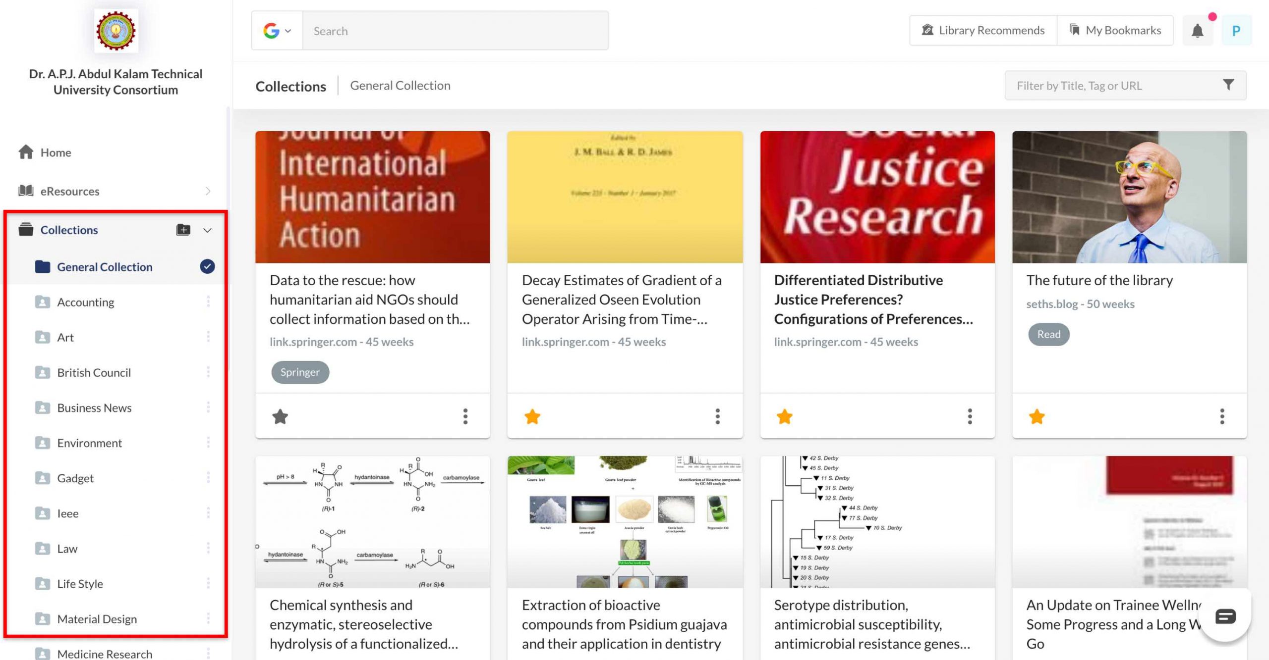 How to access articles saved in different Collections? – MyLOFT
